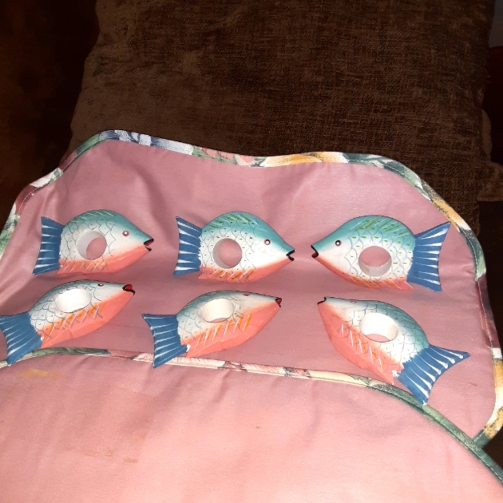 Tropical Fish Napkin Rings